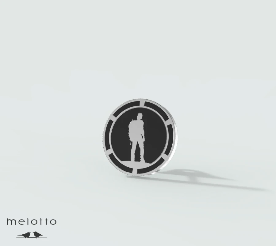 Значок с логотипом