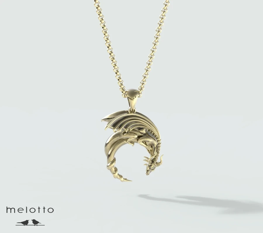 Подвеска «Золотой дракон»