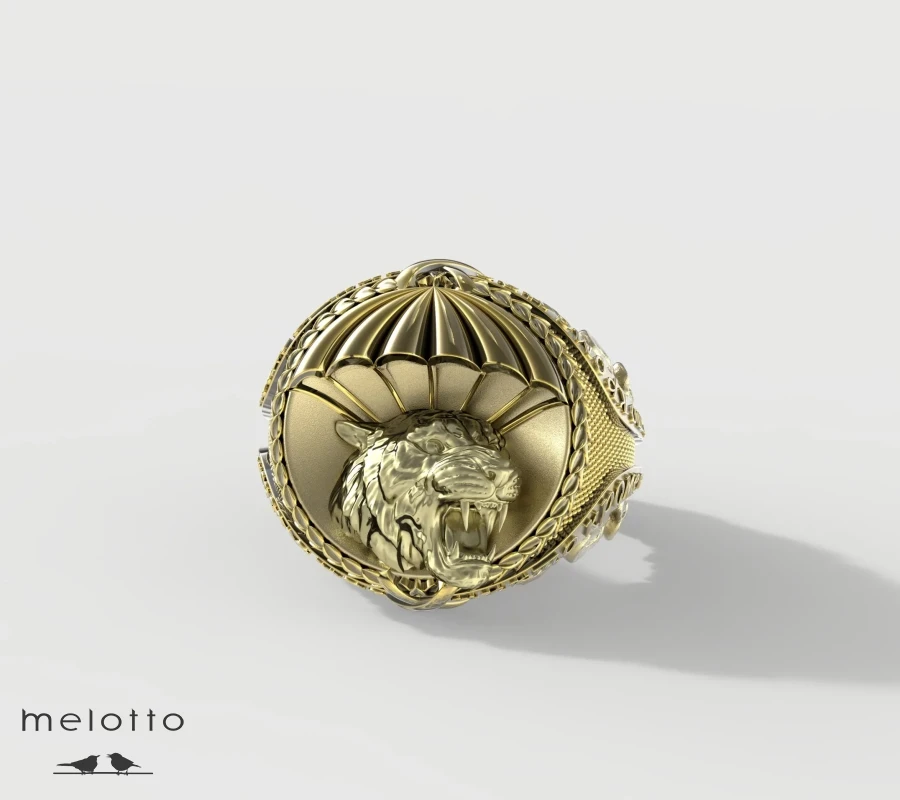 Мужской перстень ВДВ