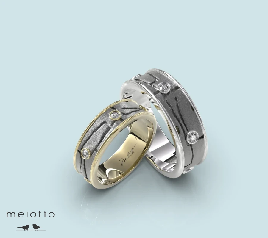 Обручальные кольца «Three colors»