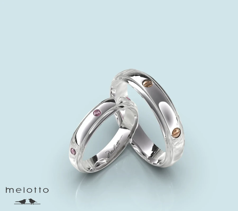 Утонченные обручальные кольца