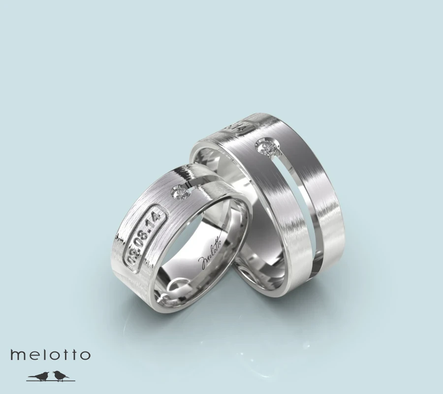 Обручальные кольца с датой