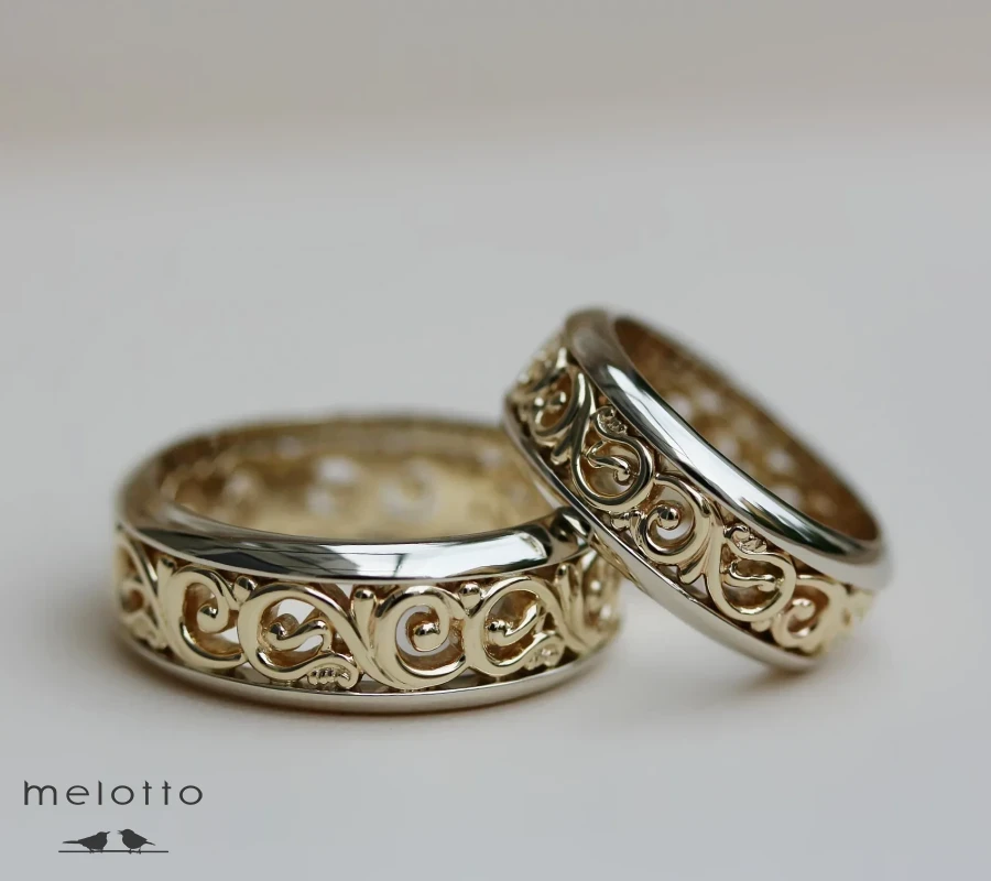 Обручальные кольца «Ажур»