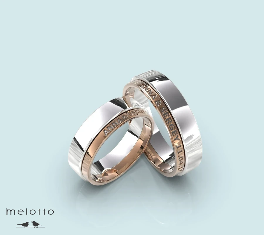 Обручальные кольца «Memory»