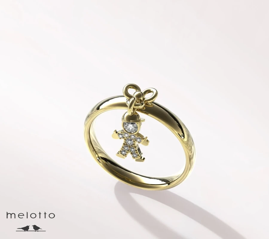 Кольцо с изображением Младенца