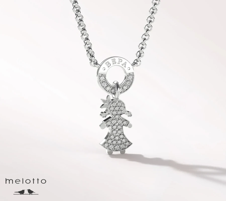 Кулон-подвеска «Девочка»