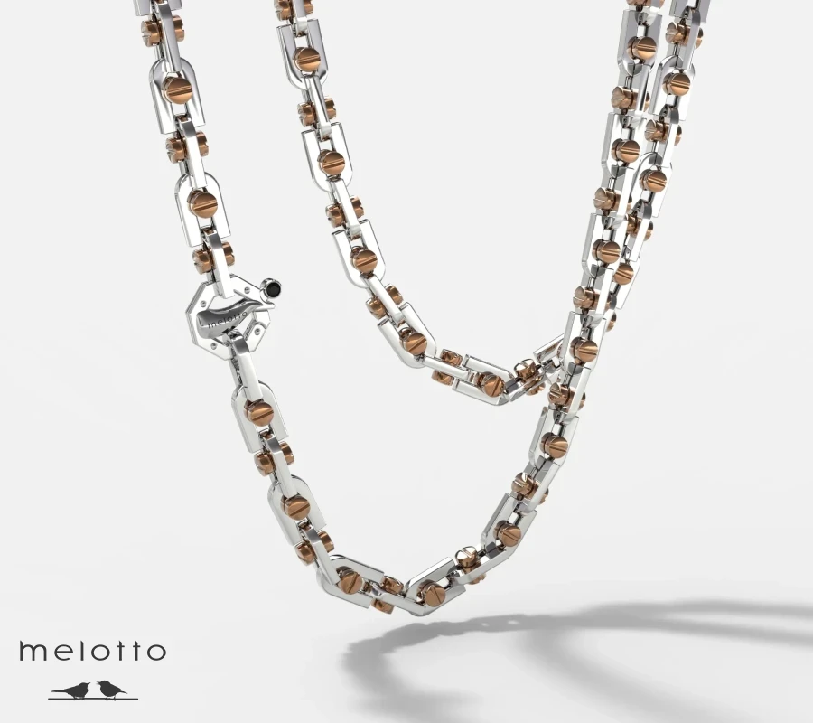 Мужская цепь «Винт»