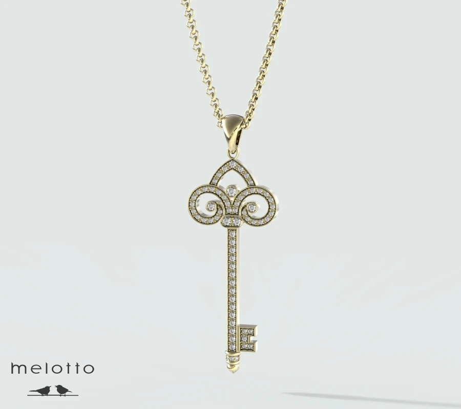 Подвеска «Золотой ключик»