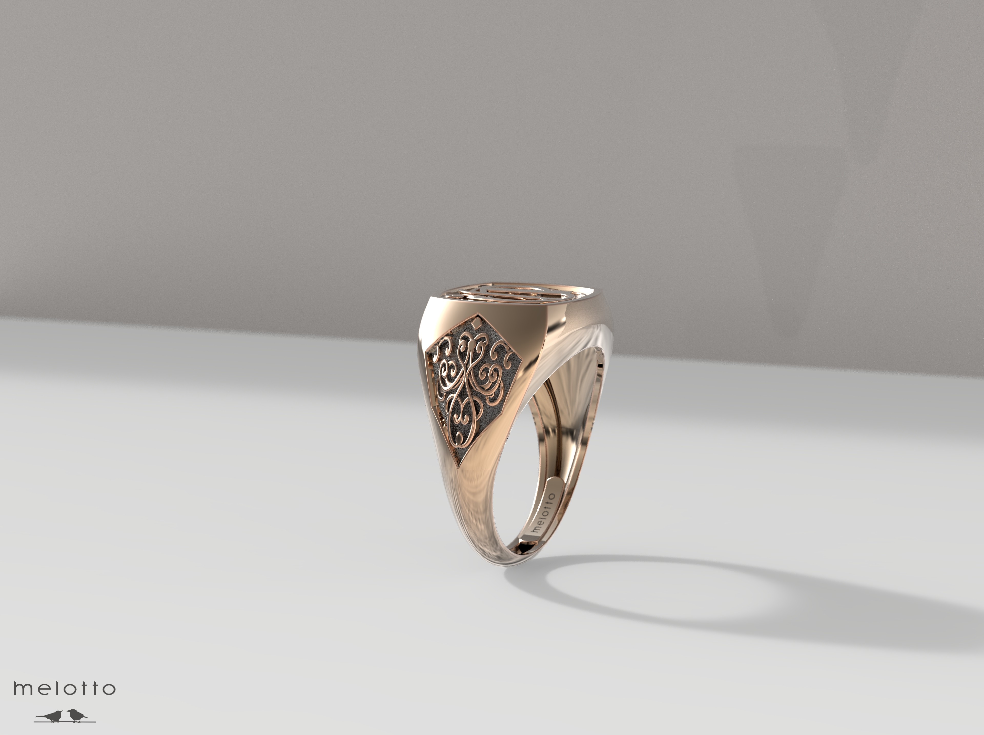 Золотая печатка