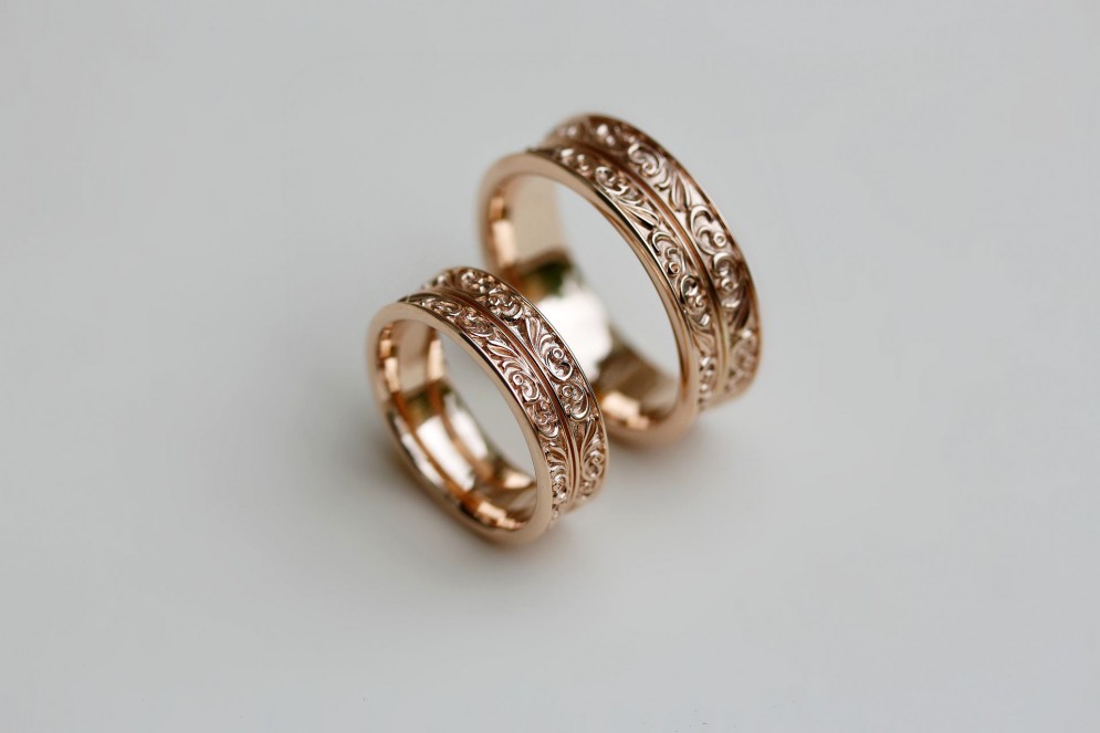Обручальные кольца Винтажные