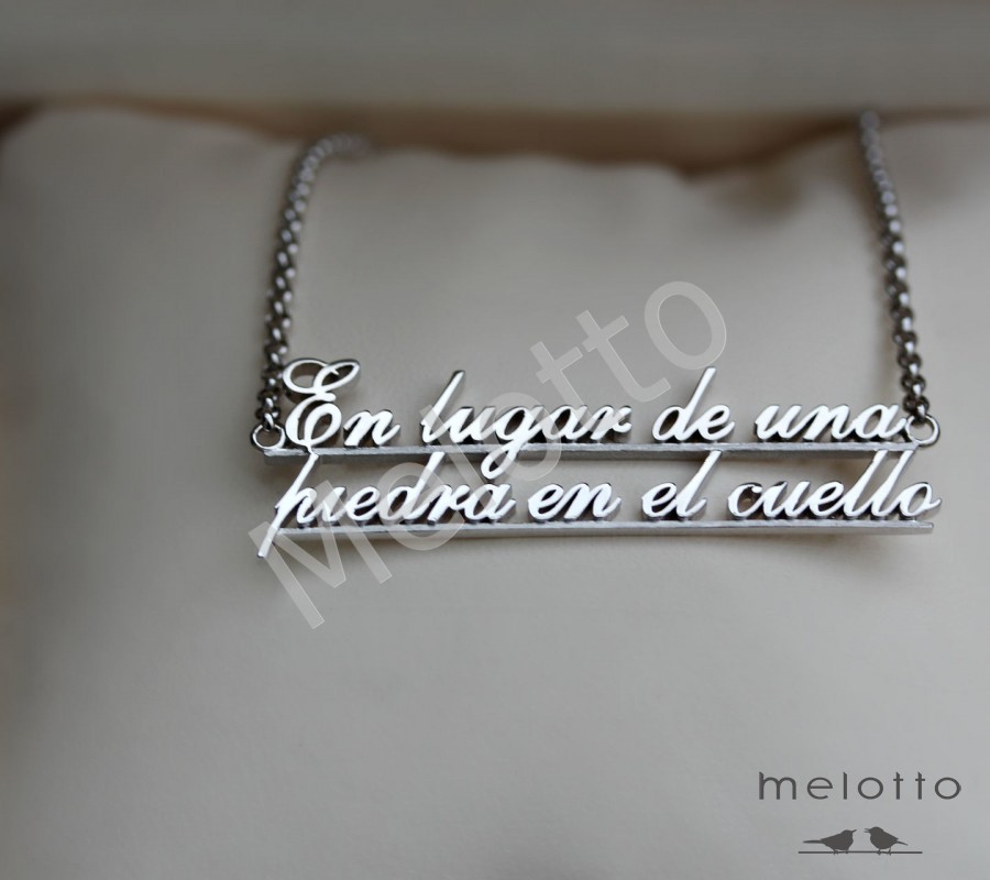 Подвеска-колье по дизайну клиента