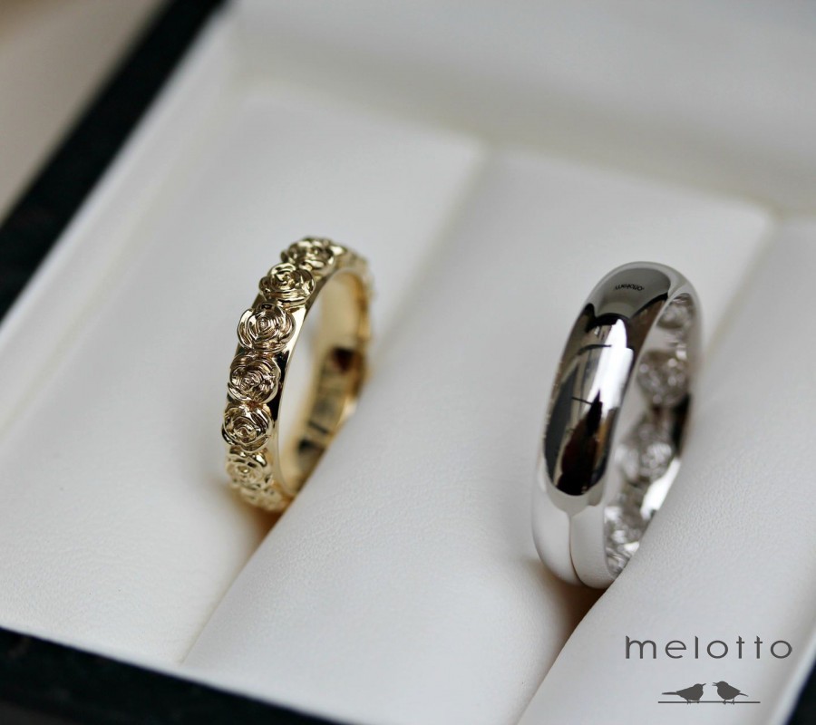 Обручальные кольца Роза