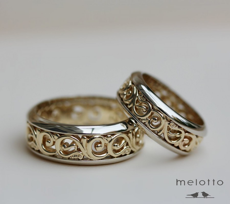 обручальные кольца Ажур