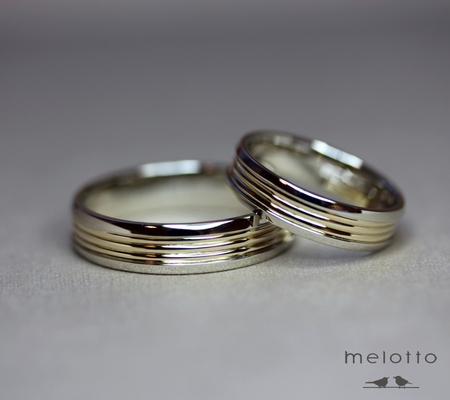 Классические парные кольца на свадьбу