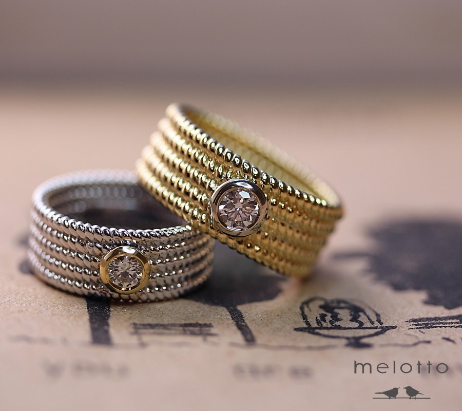 Обручальные кольца Корона с именами