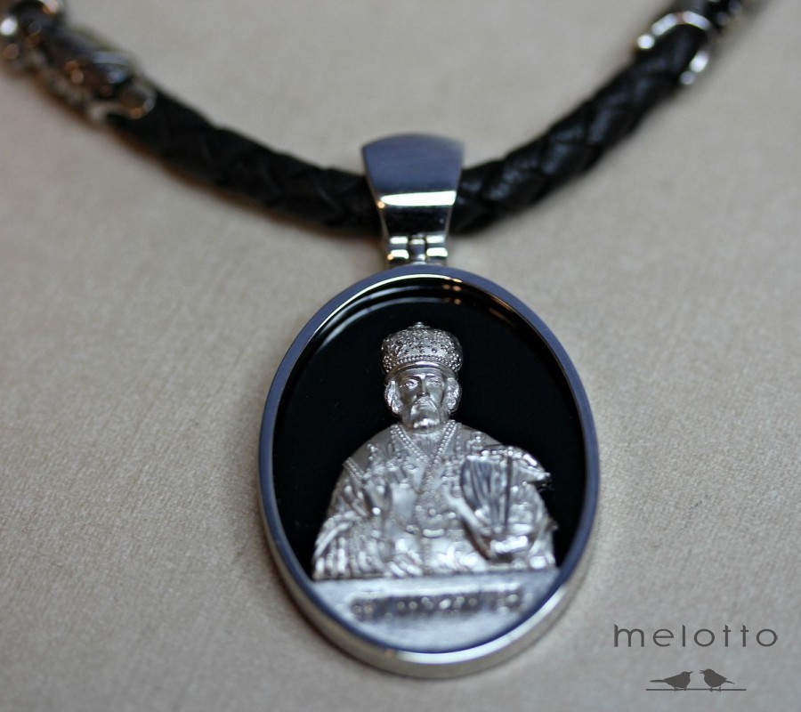 Мужская иконка под крупную цепь