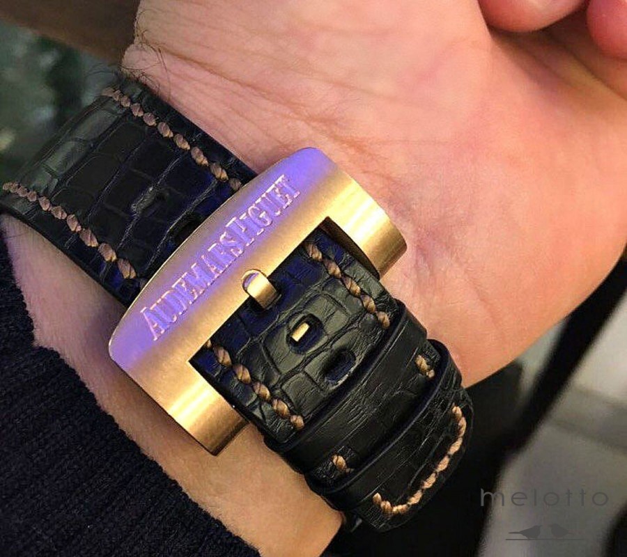 Золотой замок для часов Audemars Piguet (реплика)