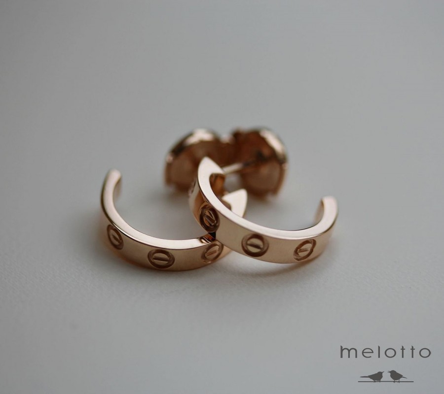 Серьги Картье (реплика)