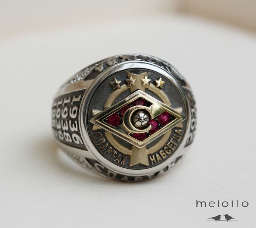 Кольцо из золота ФК Спартак 