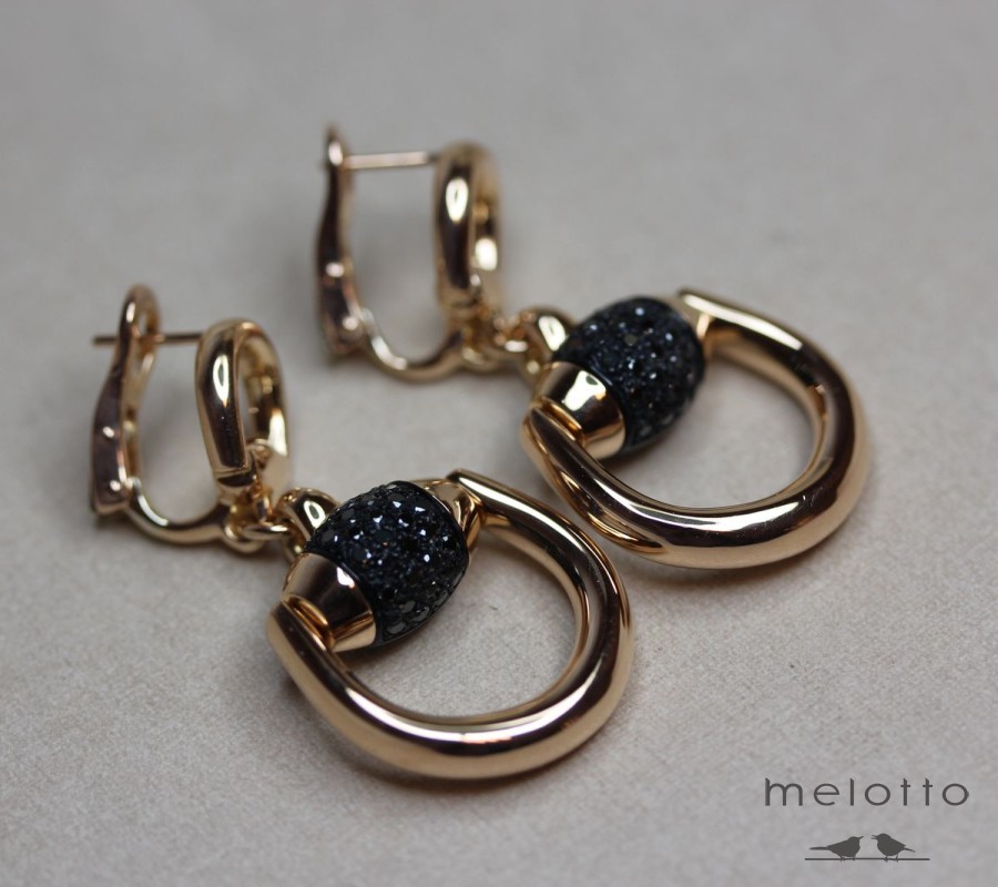 серьги из золота